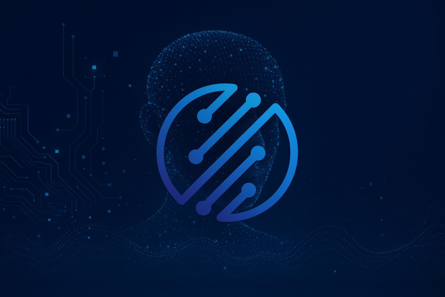 DigiTransact AI - Modern Tech Logo with Digital Innovation