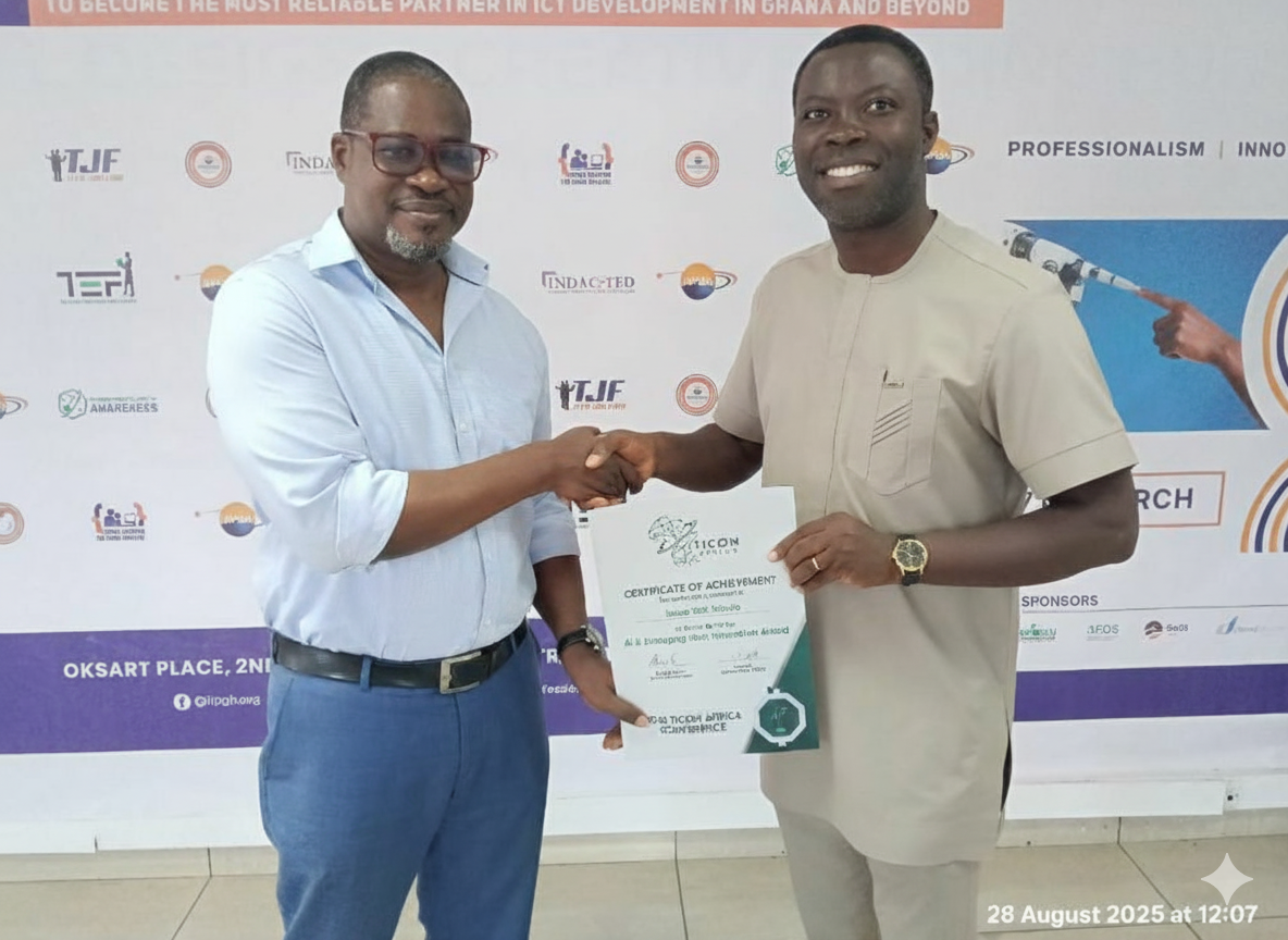 TICON Africa 2025 - Award Recognition Handshake