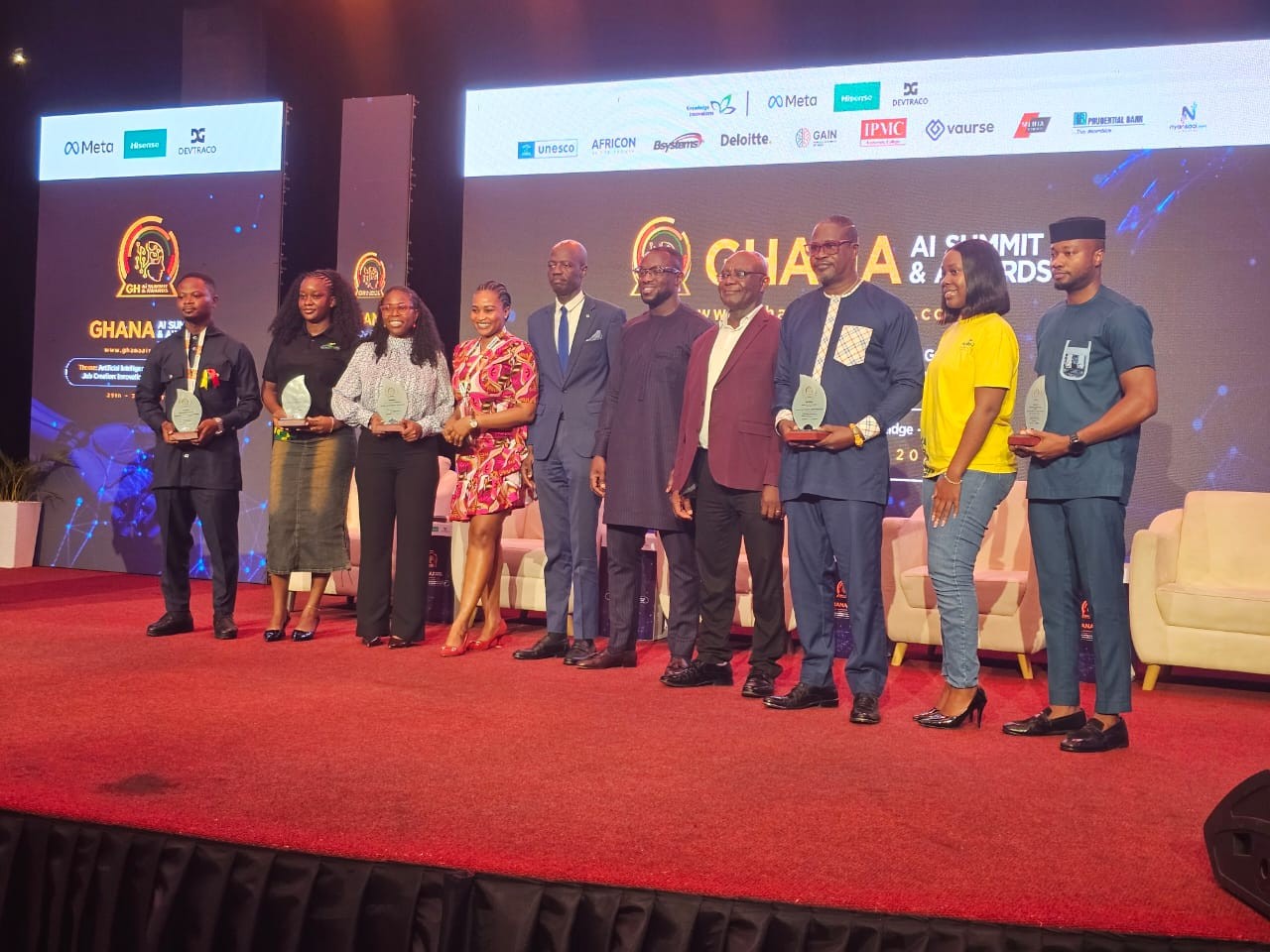 Ghana AI Summit & Awards 2026 — Winners Group Photo
