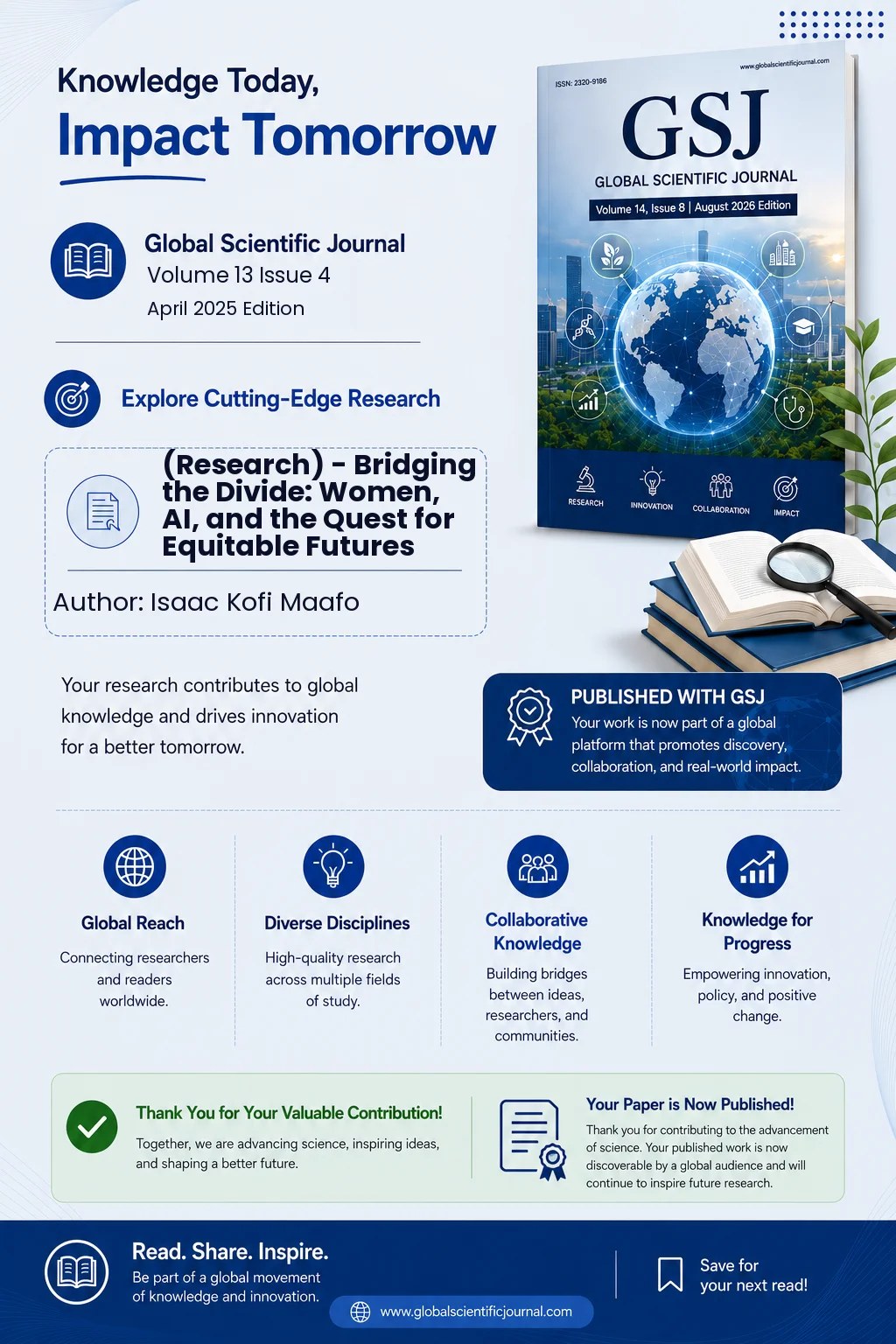 Peer-Reviewed Research Published — Global Scientific Journal