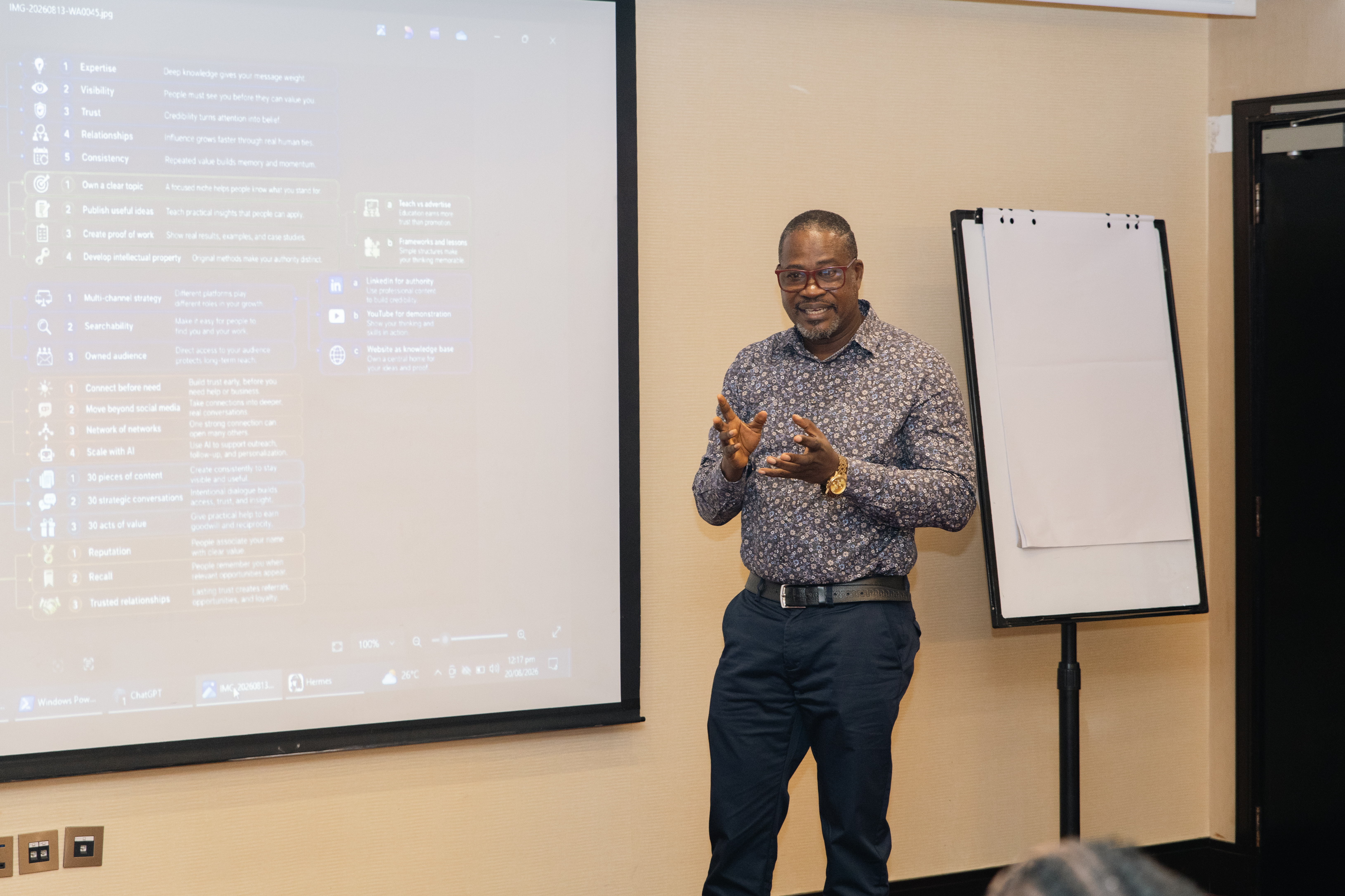 Isaac Kofi Maafo — Engaging the Audience at MTN Masterclass