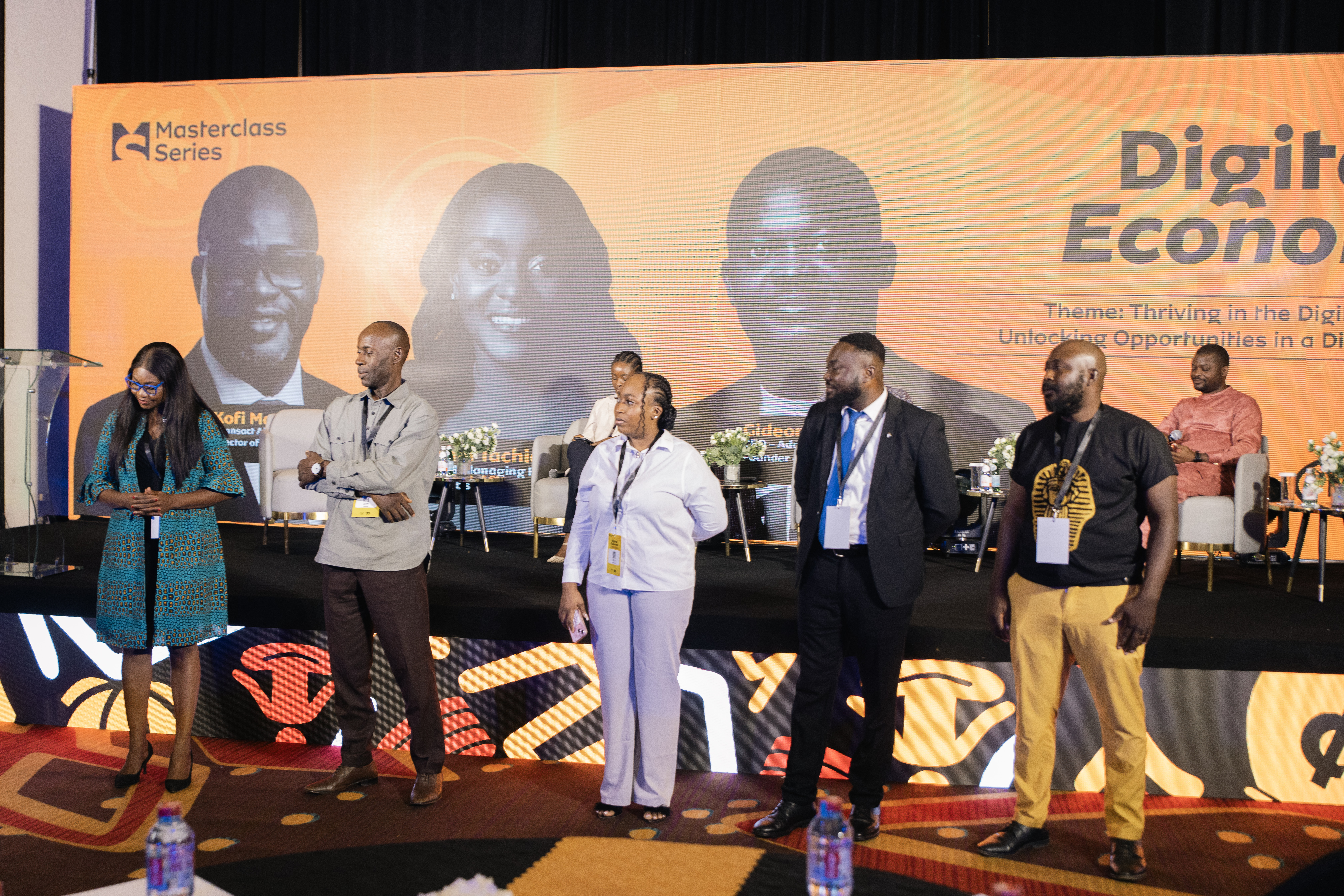 MTN Masterclass Series — Speakers and Panellists on Stage